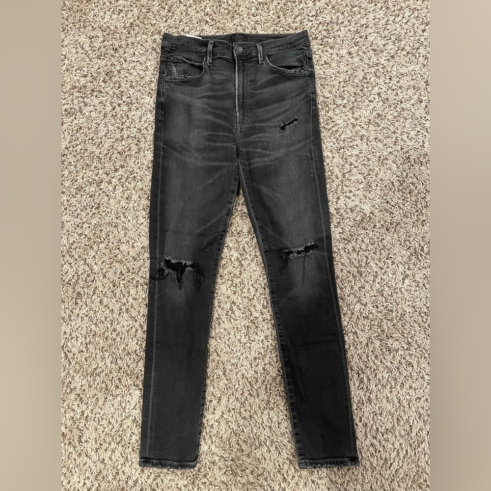 Citizens Of Humanity Chrissy Black Uber High Rise Women's Jeans
